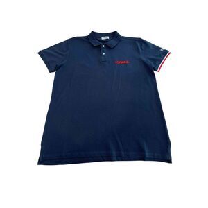 Iceberg Blue Cotton Men Polo Men's Shirt